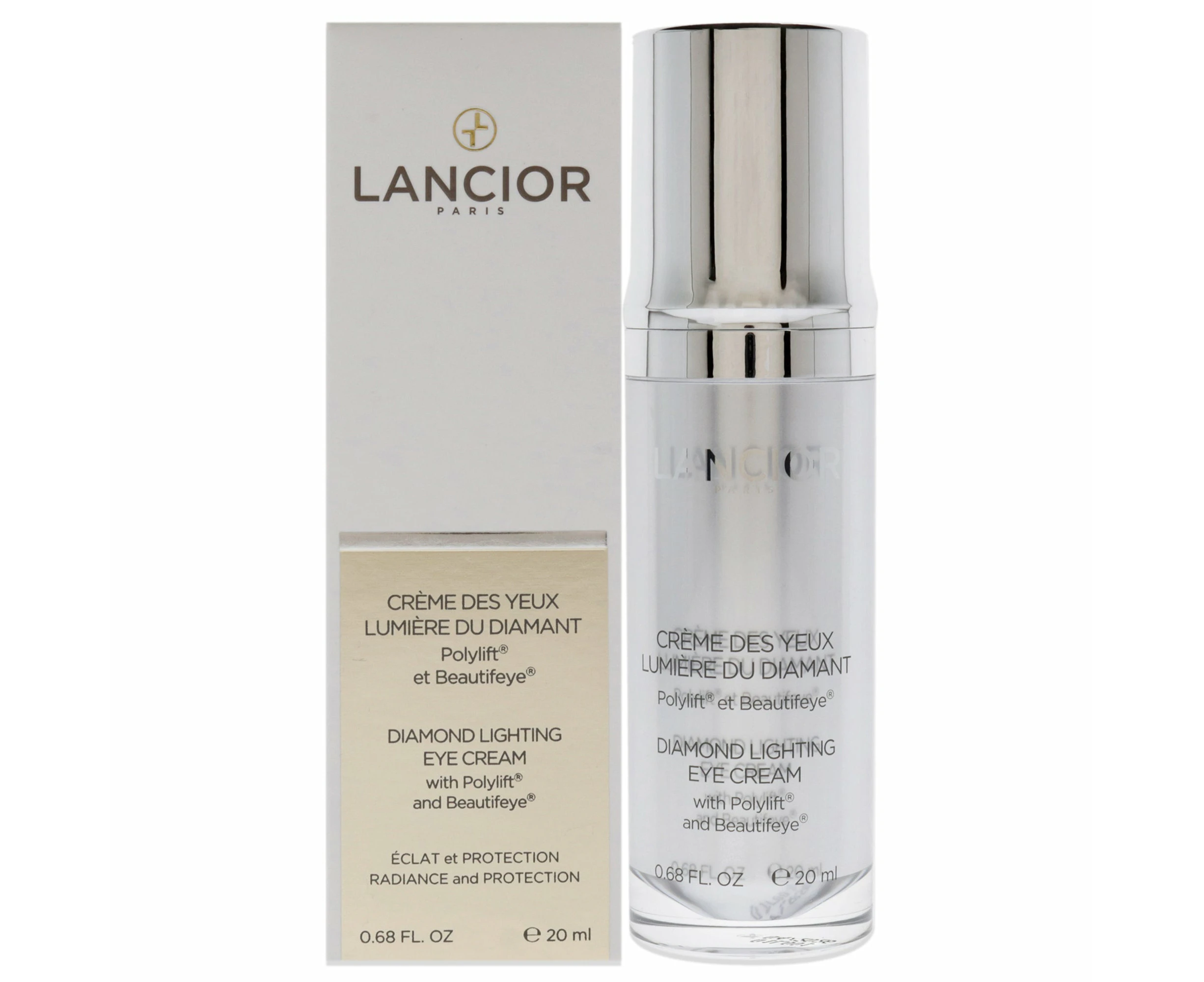 Lancior Diamond Lighting Eye Cream For Unisex 0.68 oz Cream Variant Size Value 0.68 oz