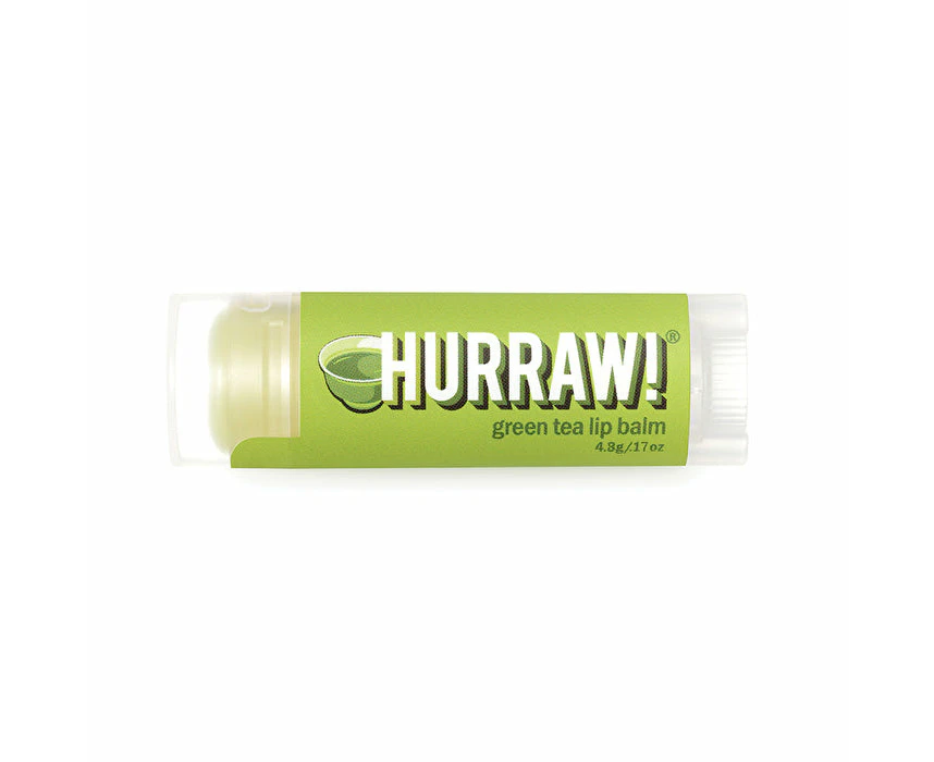 Hurraw! Lip Balm Green Tea 4.3g