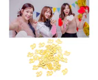 1200pcs Number 20 Sequins Confetti Party Supplies Table Confetti Decoration for Birthday Anniversary Celebration (Golden)