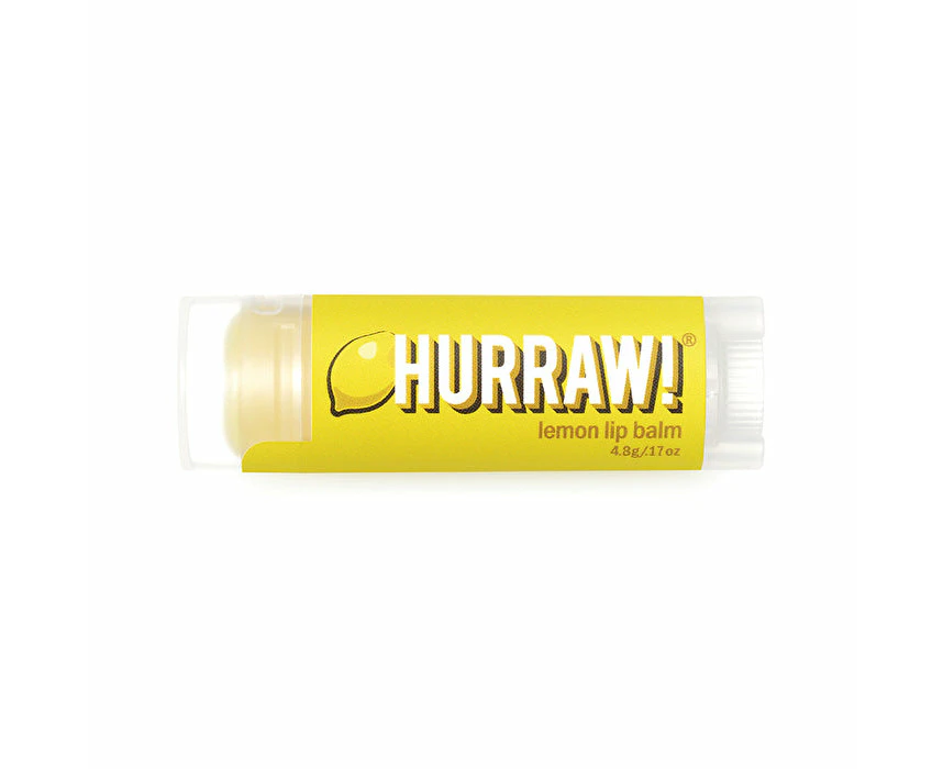 Hurraw! Lip Balm Lemon 4.3g