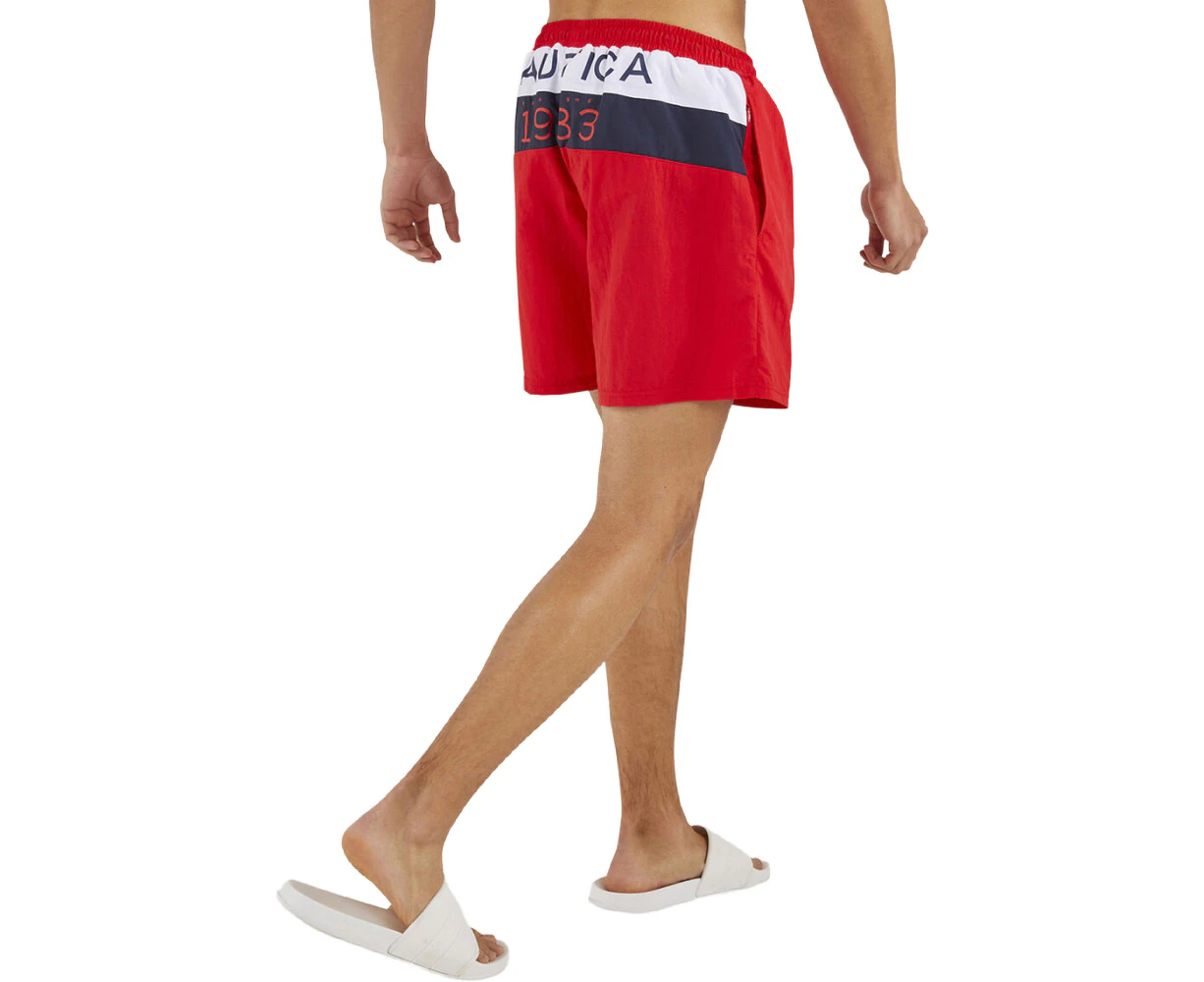 Nautica | Lennox 6" Swim Short Red