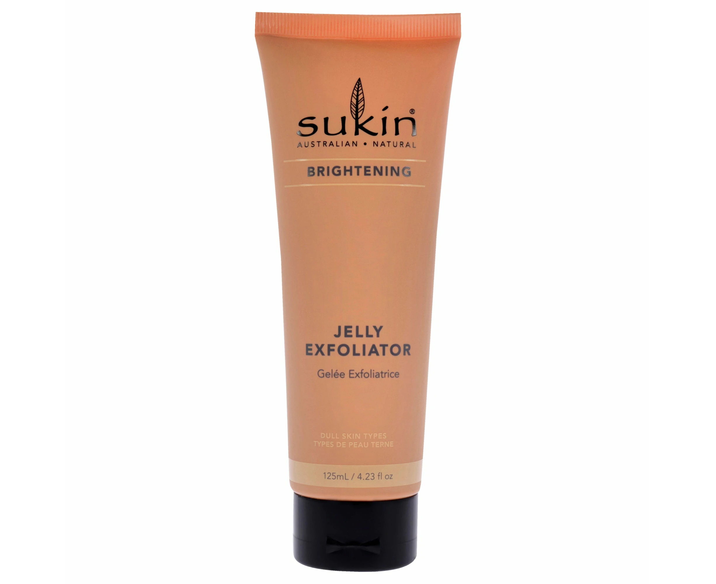 Sukin Brightening Jelly Exfoliator by Sukin for Women - 4.23 oz Exfoliator