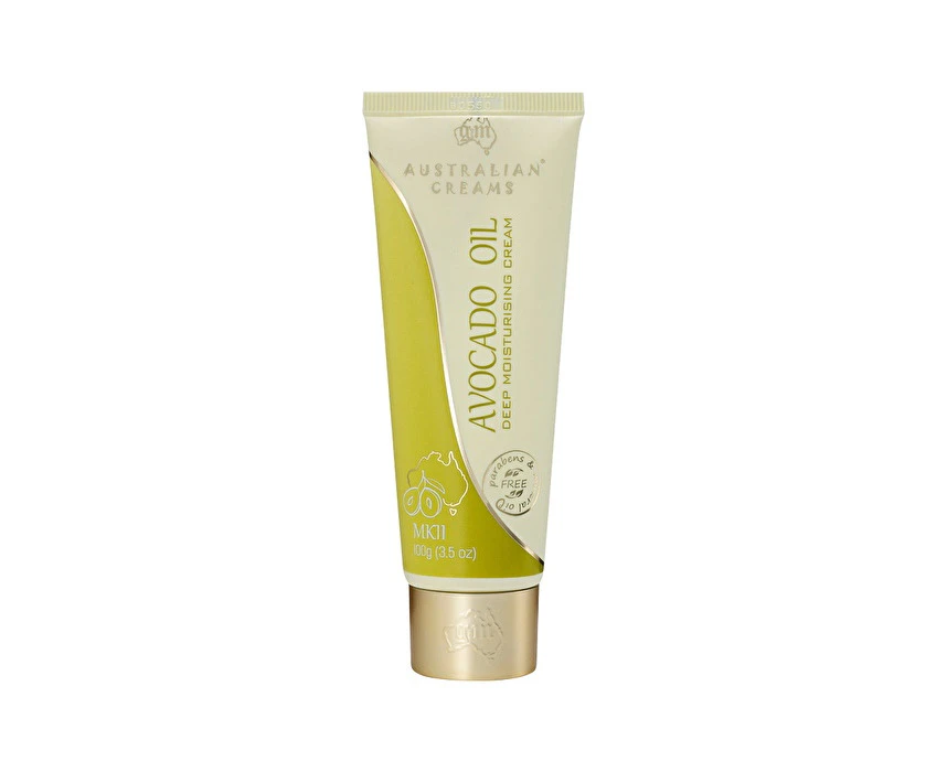 Australian Creams Mk Ii Australian Creams MkII Avocado Oil Deep Moisturising Cream with Vitamin E 100g