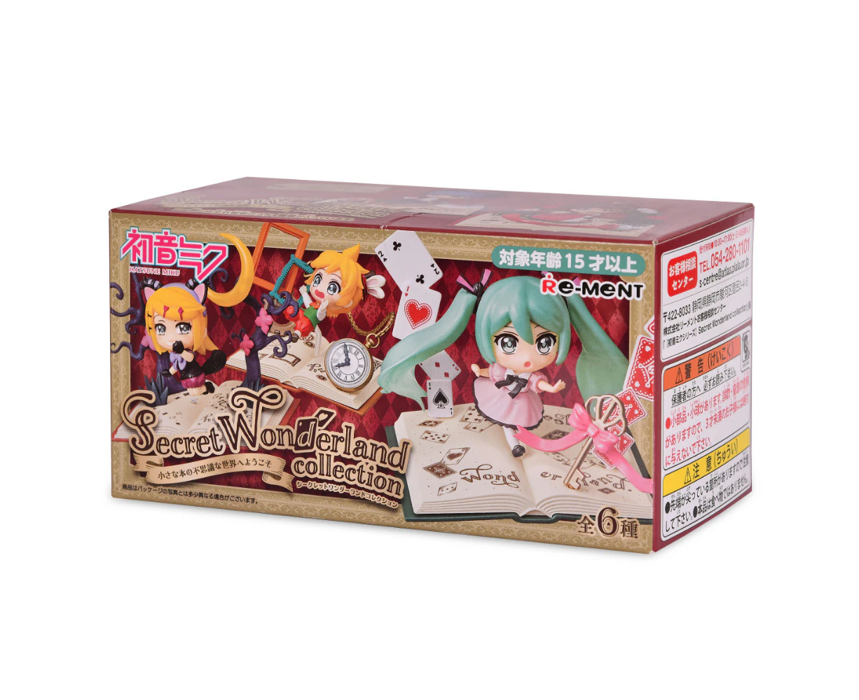 Re-Ment Hatsune Miku Secret Wonderland Collection Mini Figure Blind Box