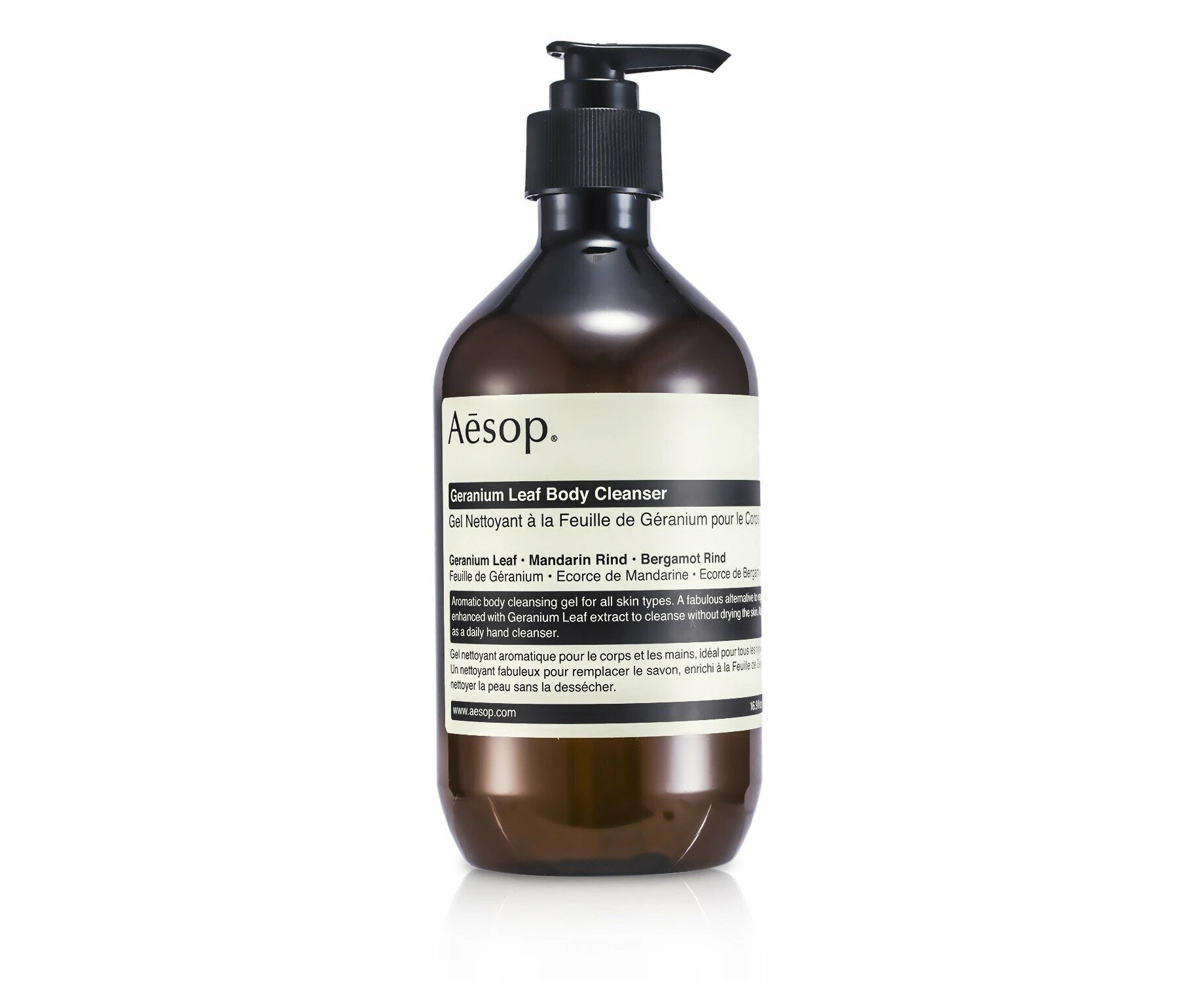 Aesop Geranium Leaf Body Cleanser  500ml/17.99oz