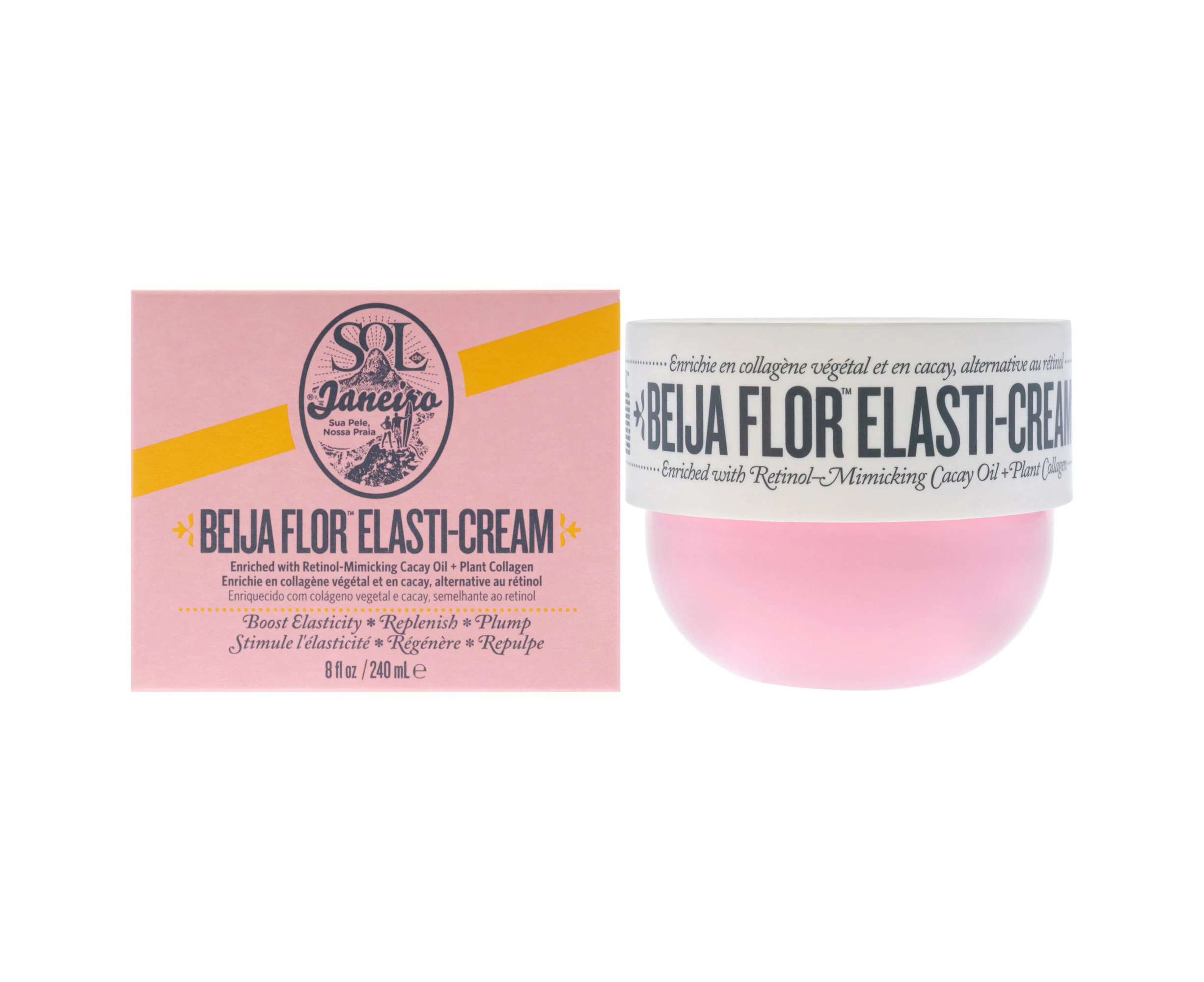 Sol de Janeiro Beija Flor Elasti-Cream by Sol de Janeiro for Unisex - 8 oz Cream