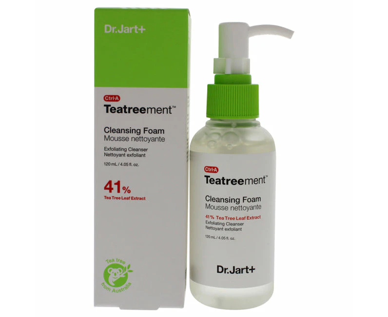 Dr. Jart+ Ctrl-A Teatreement Cleansing Foam by Dr. Jart+ for Unisex - 4.05 oz Cleanser