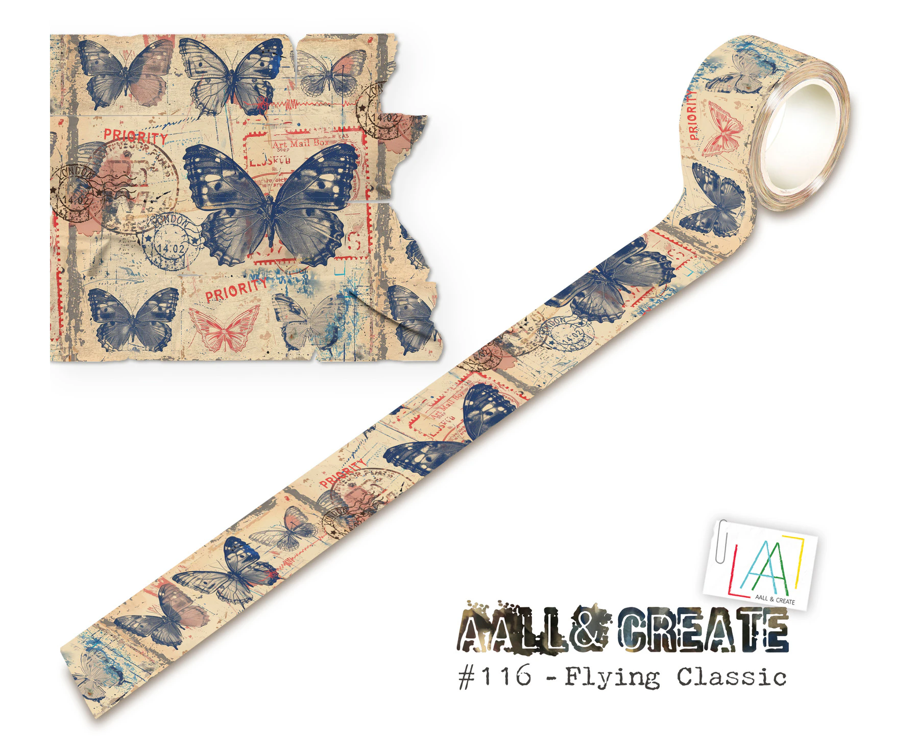 AALL & Create Washi Tape - Flying Classic