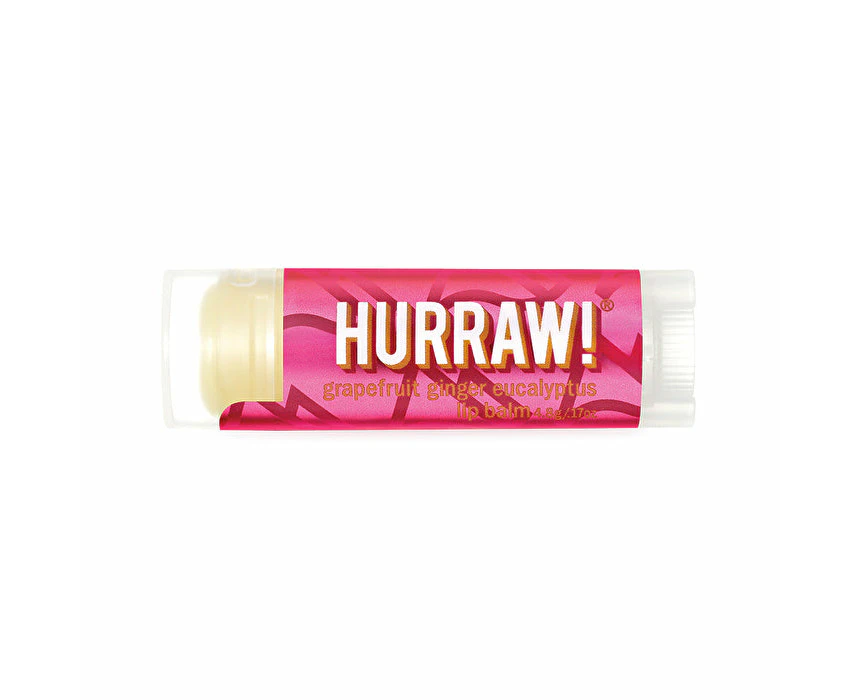 Hurraw! Lip Balm Kapha (Grapefruit,Ginger,Eucalyptus) 4.3g