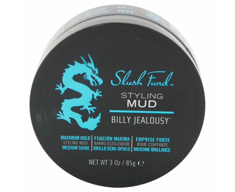 Billy Jealousy Slush Fund Styling Mud by Billy Jealousy for Men - 3 oz Mud