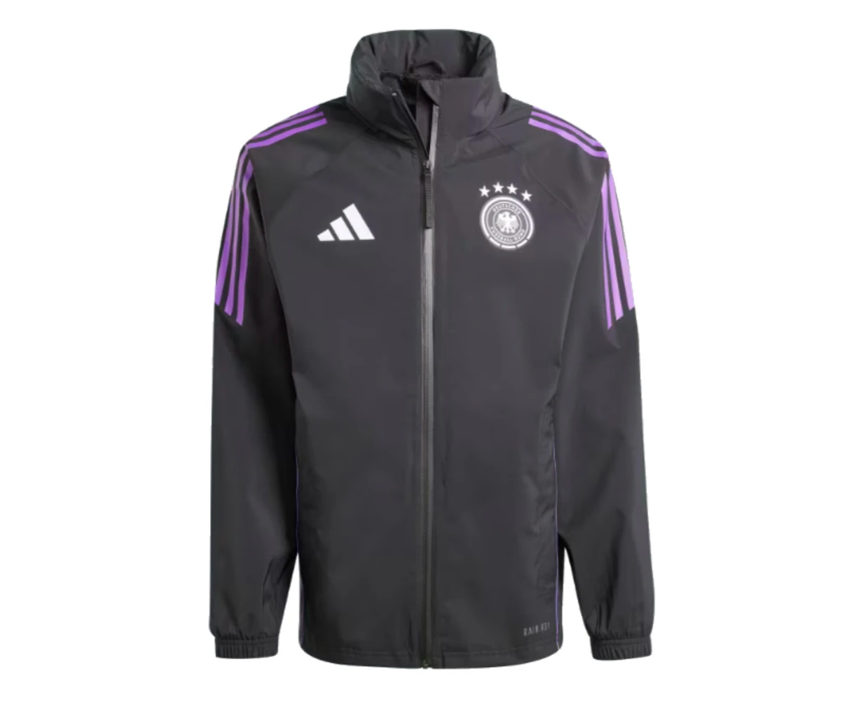 2024-2025 Germany Rain Jacket (Black)