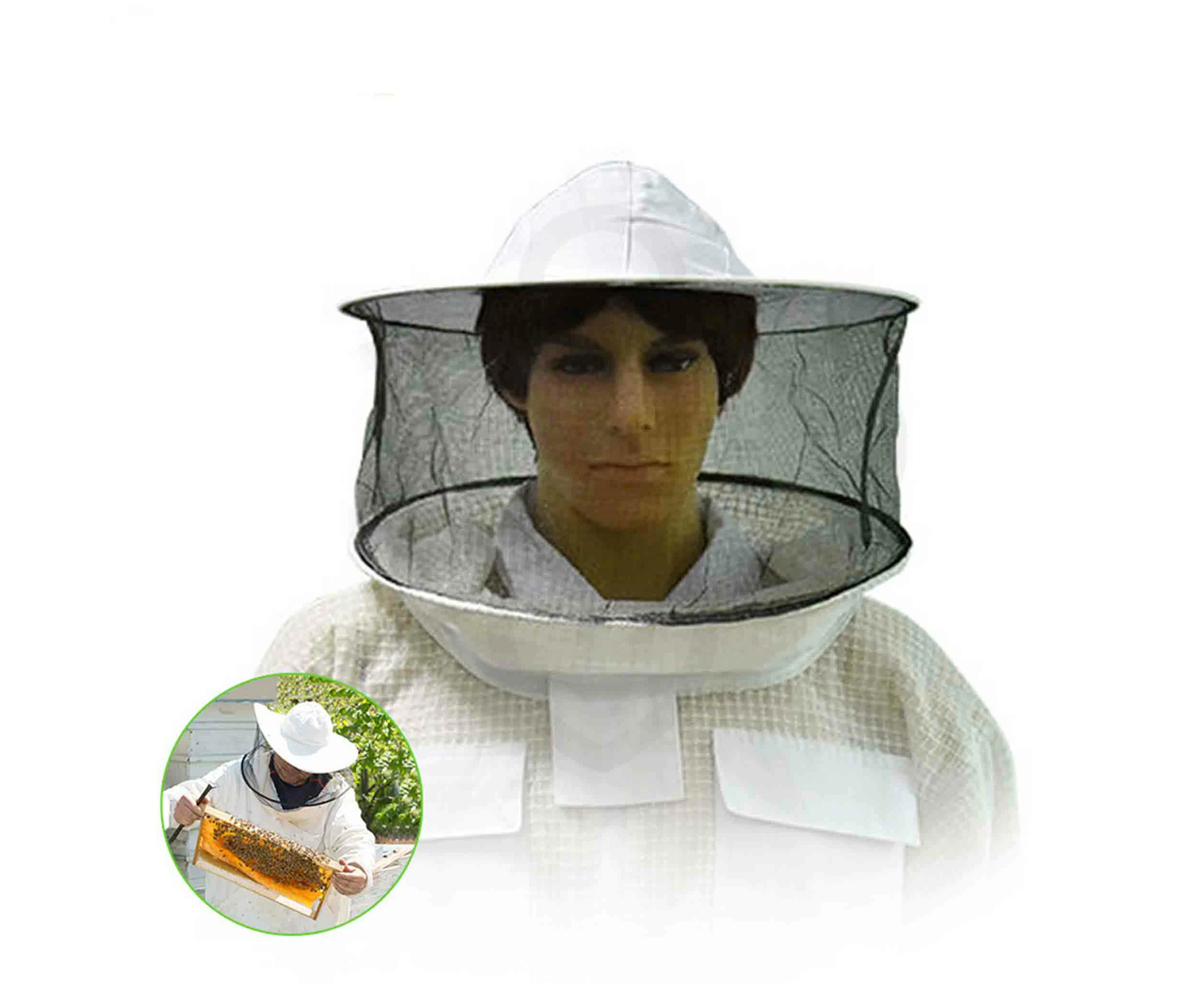 Beekeeping Protective Round Hat and Veil