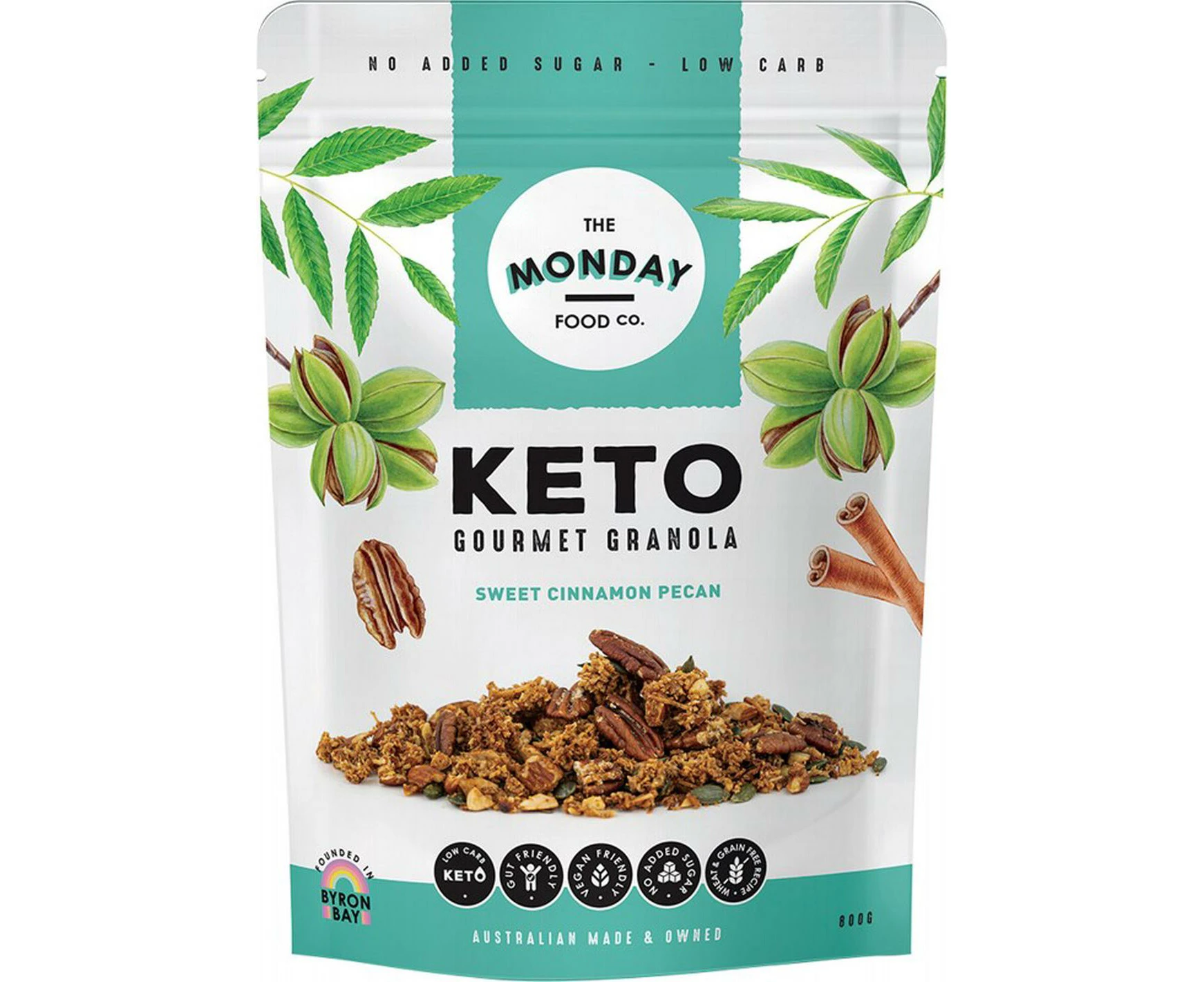 Keto Gourmet Granola (Sweet Cinnamon Pecan) - 800g