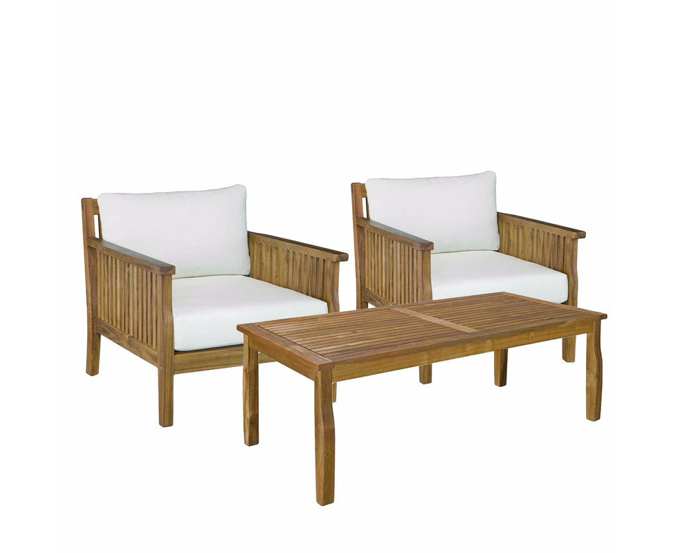 Arizona table and Armchairs 3pcs