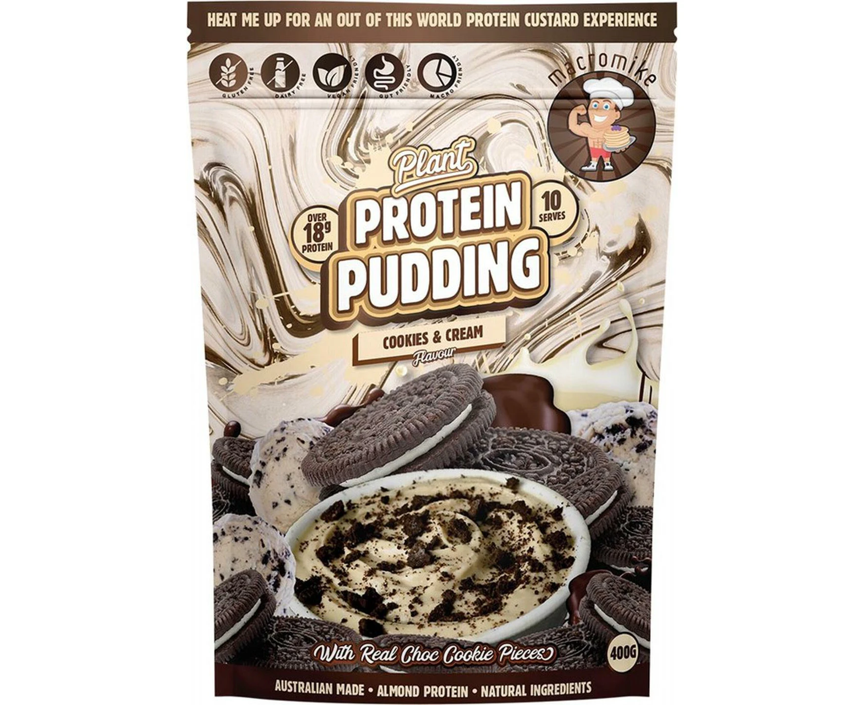 Cookies & Cream Plant Protein Pudding 400g