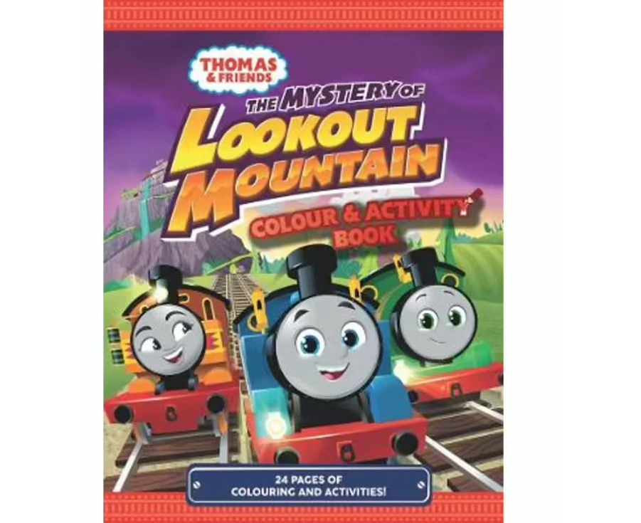 Thomas And Friends: The Mystery Of Lookout Mountain (Colouring & Activity Book)