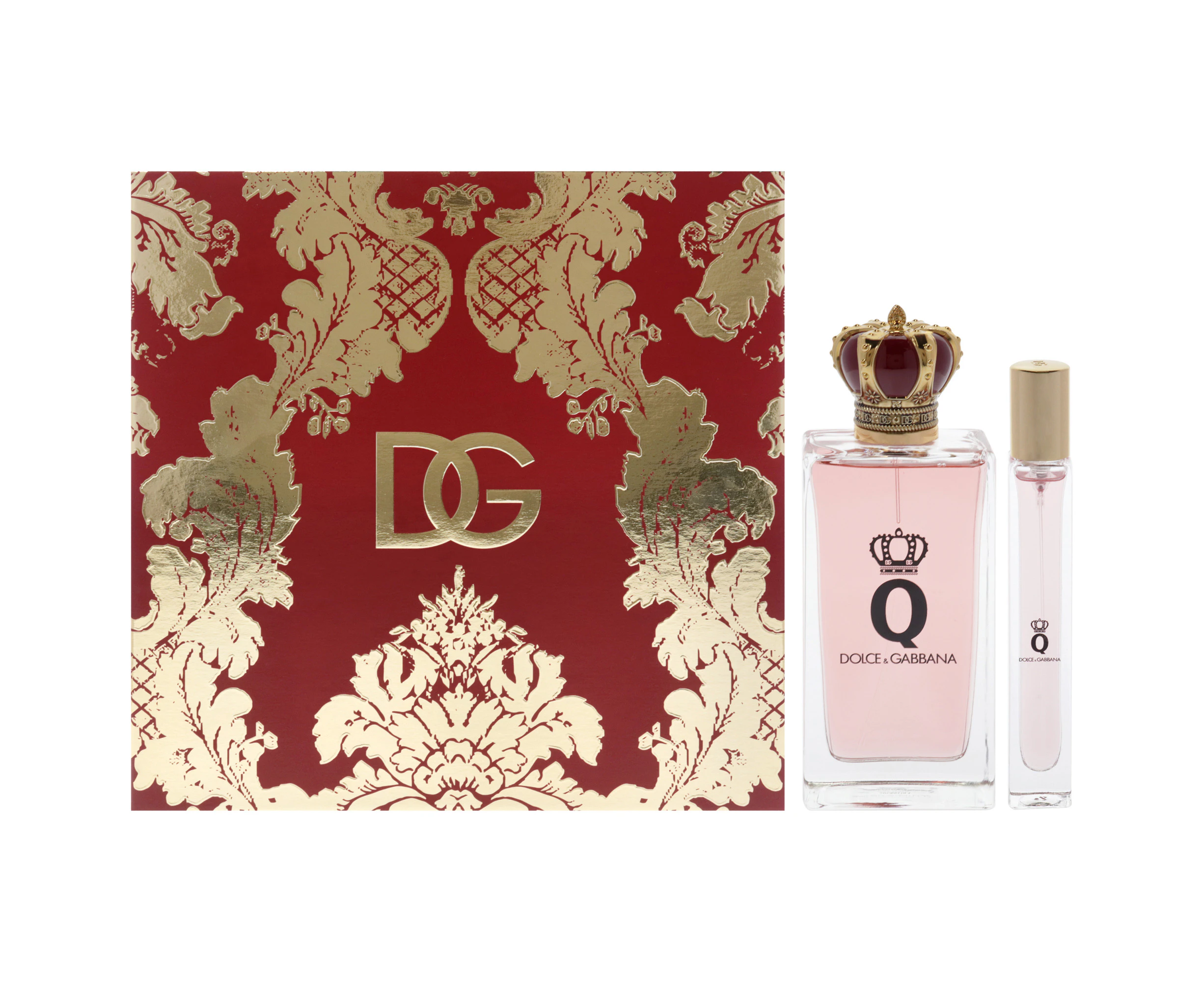 Dolce and Gabbana Q For Women 2 Pc Gift Set 3.3oz EDP Spray, 0.33oz EDP Spray