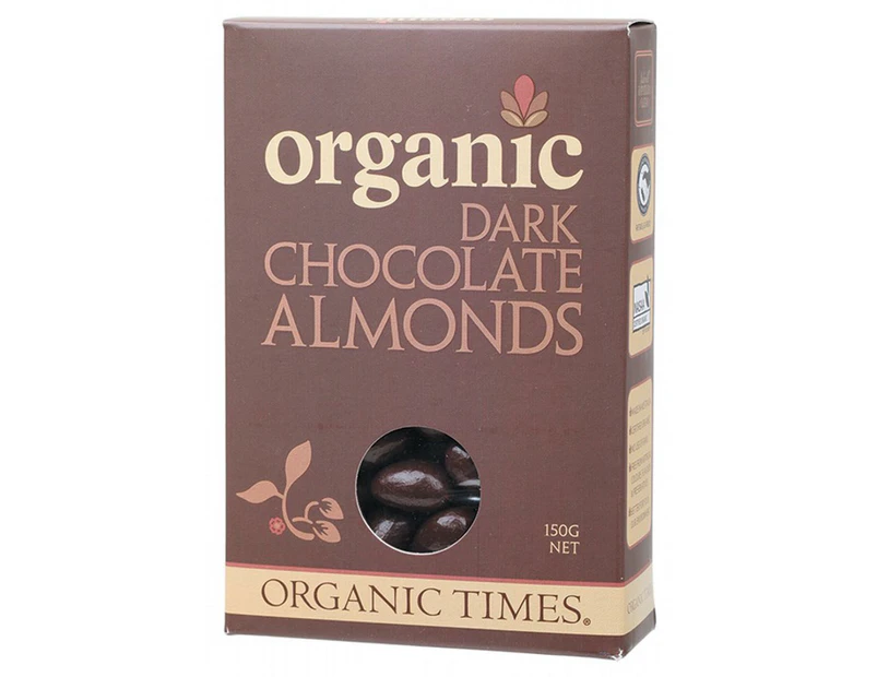 Organic Dark Chocolate (Almonds) - 150g