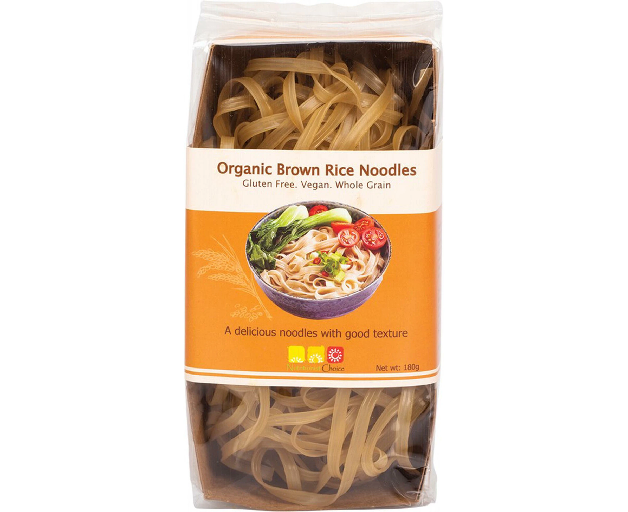 Rice Noodles (Organic Brown Rice) - 180g