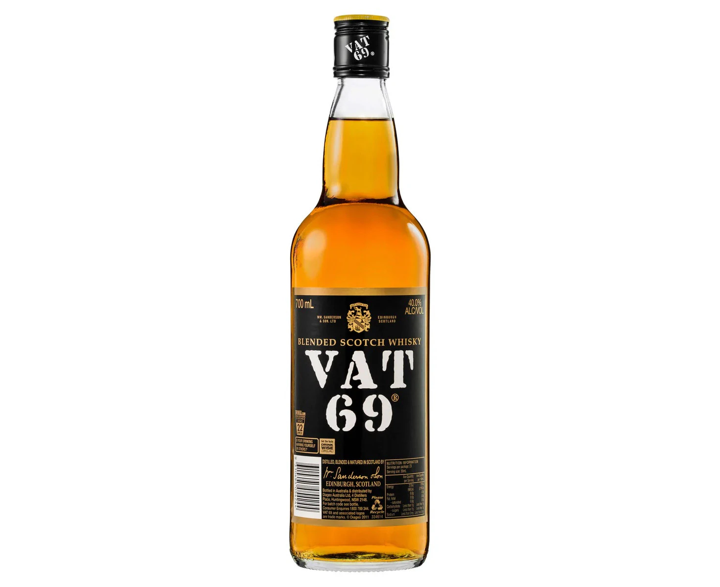 Vat 69 Blended Scotch 700ml