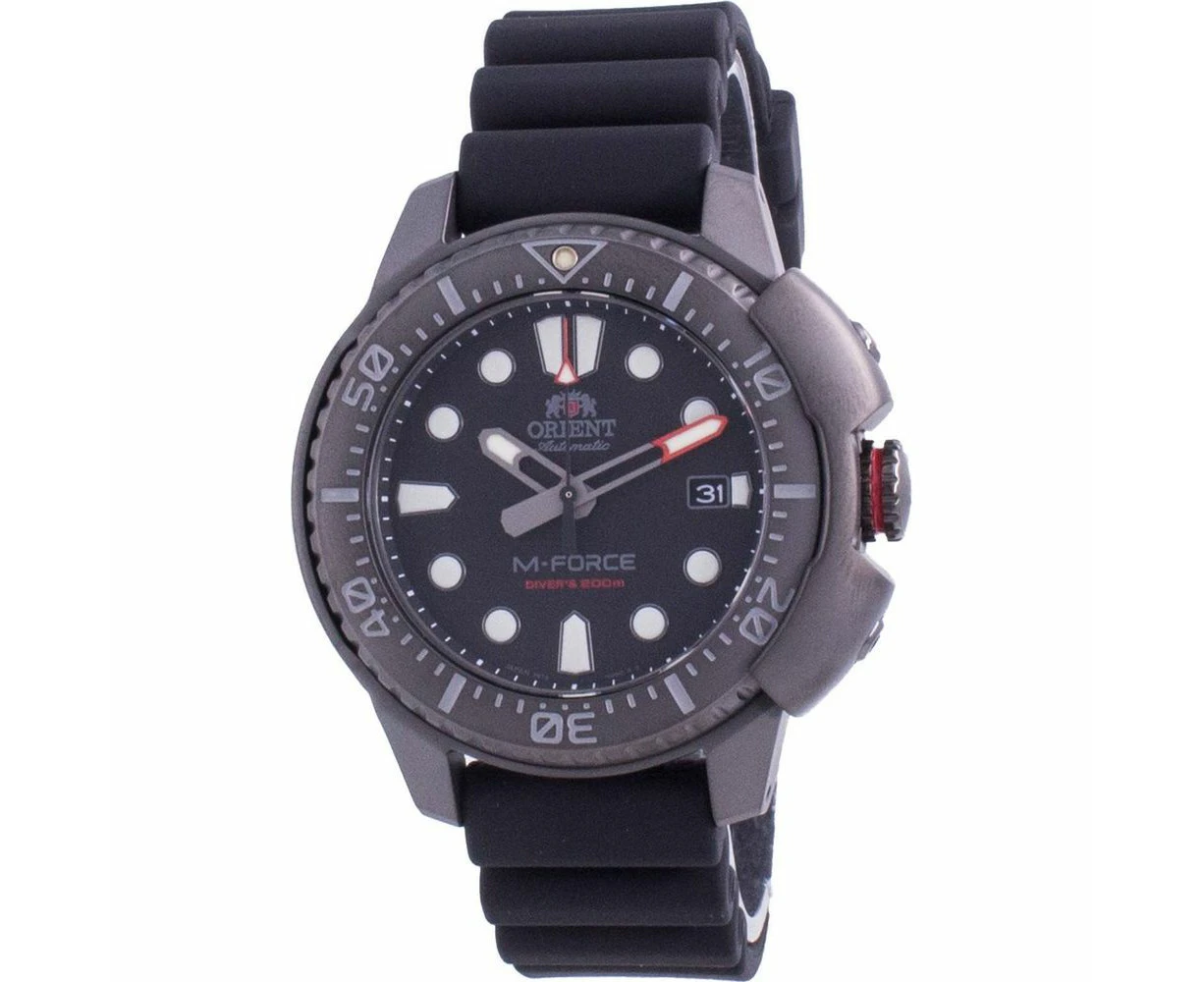 Orient M Force Automatic Diver's Ra Ac0l03b00b 200m Men's Watch A Marvel Of Precision And Style