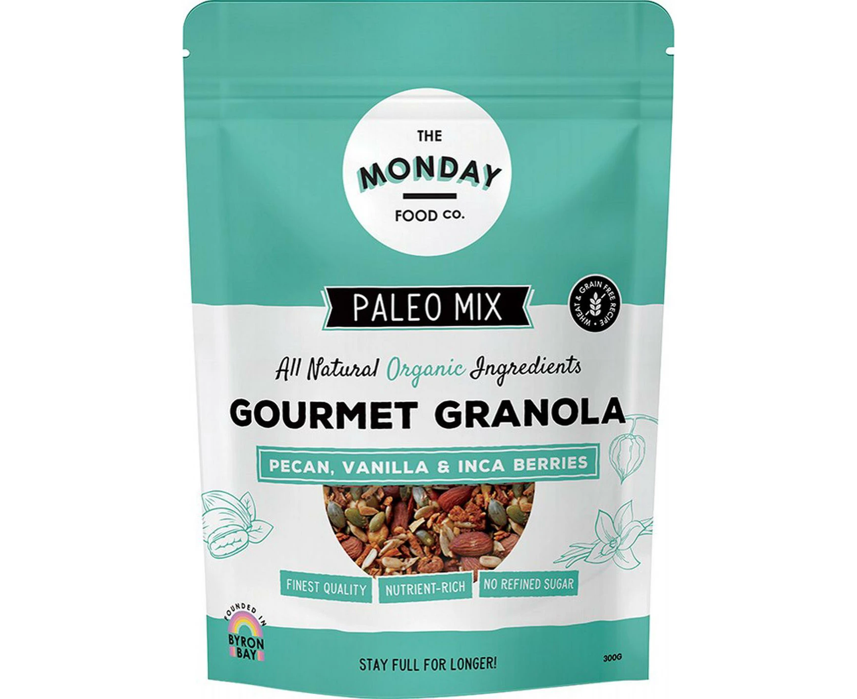 Paleo Granola (Pecan, Vanilla & Inca Berries) - 300g