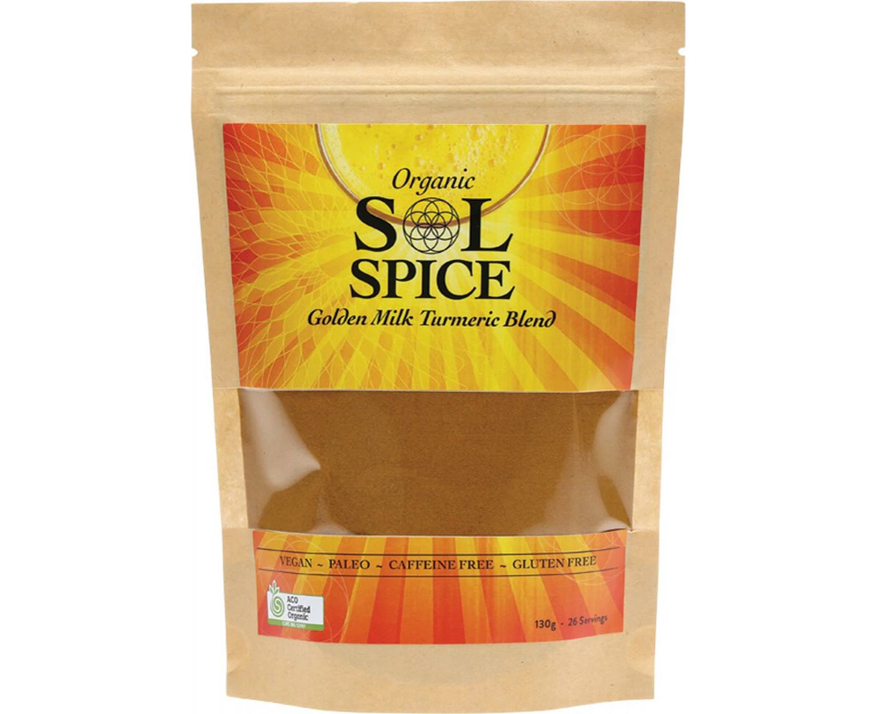 Golden Milk Turmeric Blend - 130g