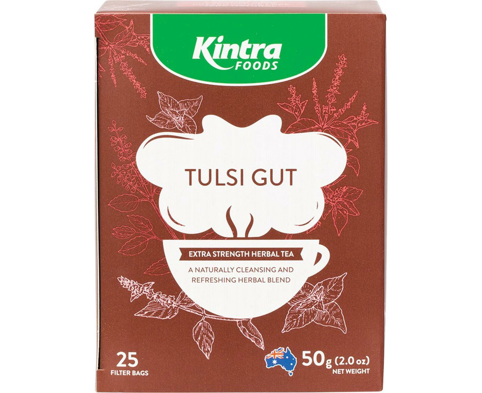 Tulsi Tea Bags, 25 Pieces (Gut)