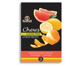 Sugarfree Citrus Fruits Chews 70g