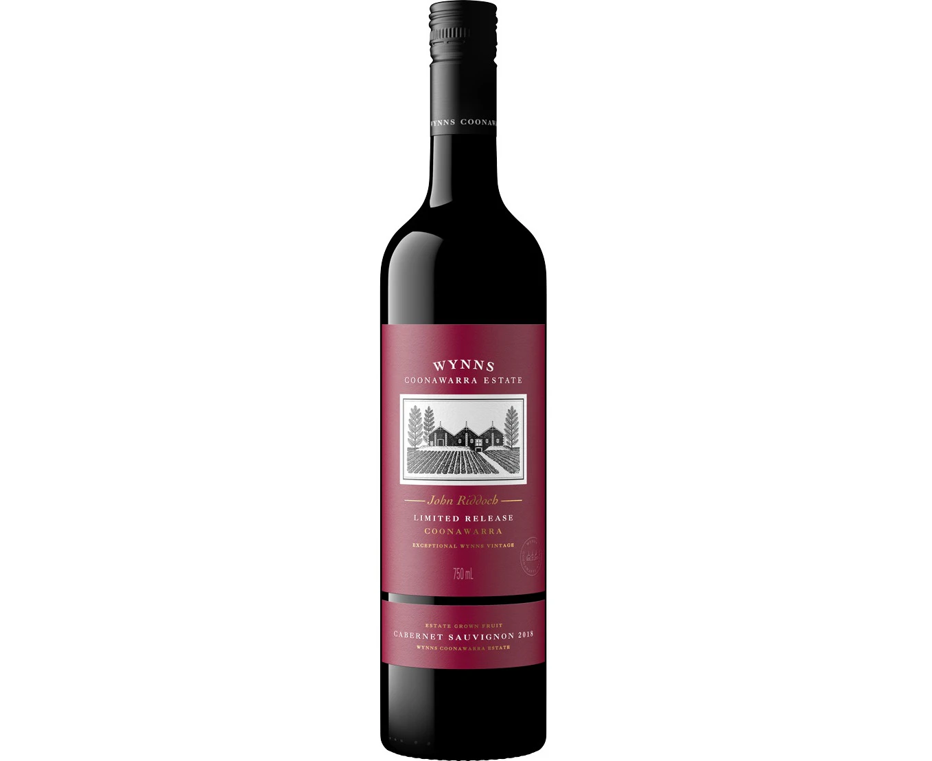 Wynns Coonawarra Estate John Riddoch Cabernet Sauvignon 2018 750ml