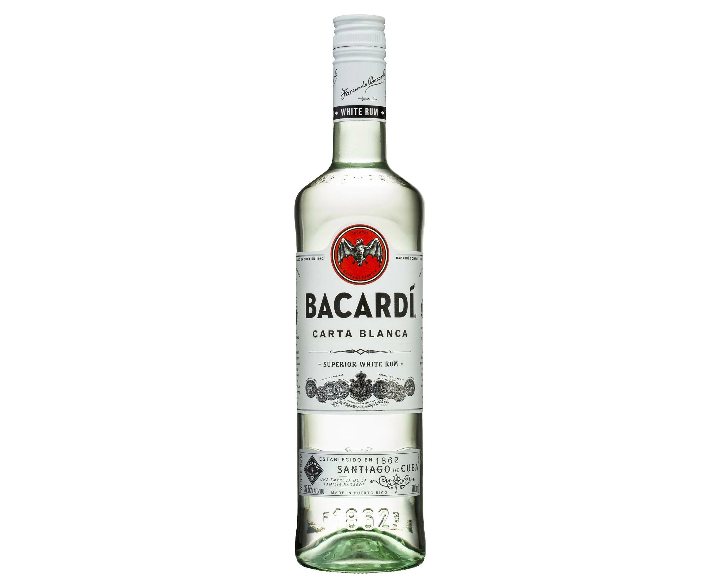 Bacardi Carta Blanca Rum (white) 700ml