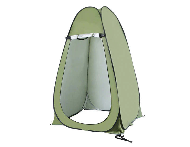 Portable Pop Up Outdoor Camping Shower Tent Toilet Privacy Change Room Green