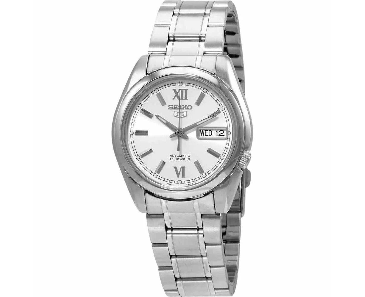 Seiko 5 Automatic Silver Dial Snkl51 Men's Watch: A Testament To Timeless Elegance