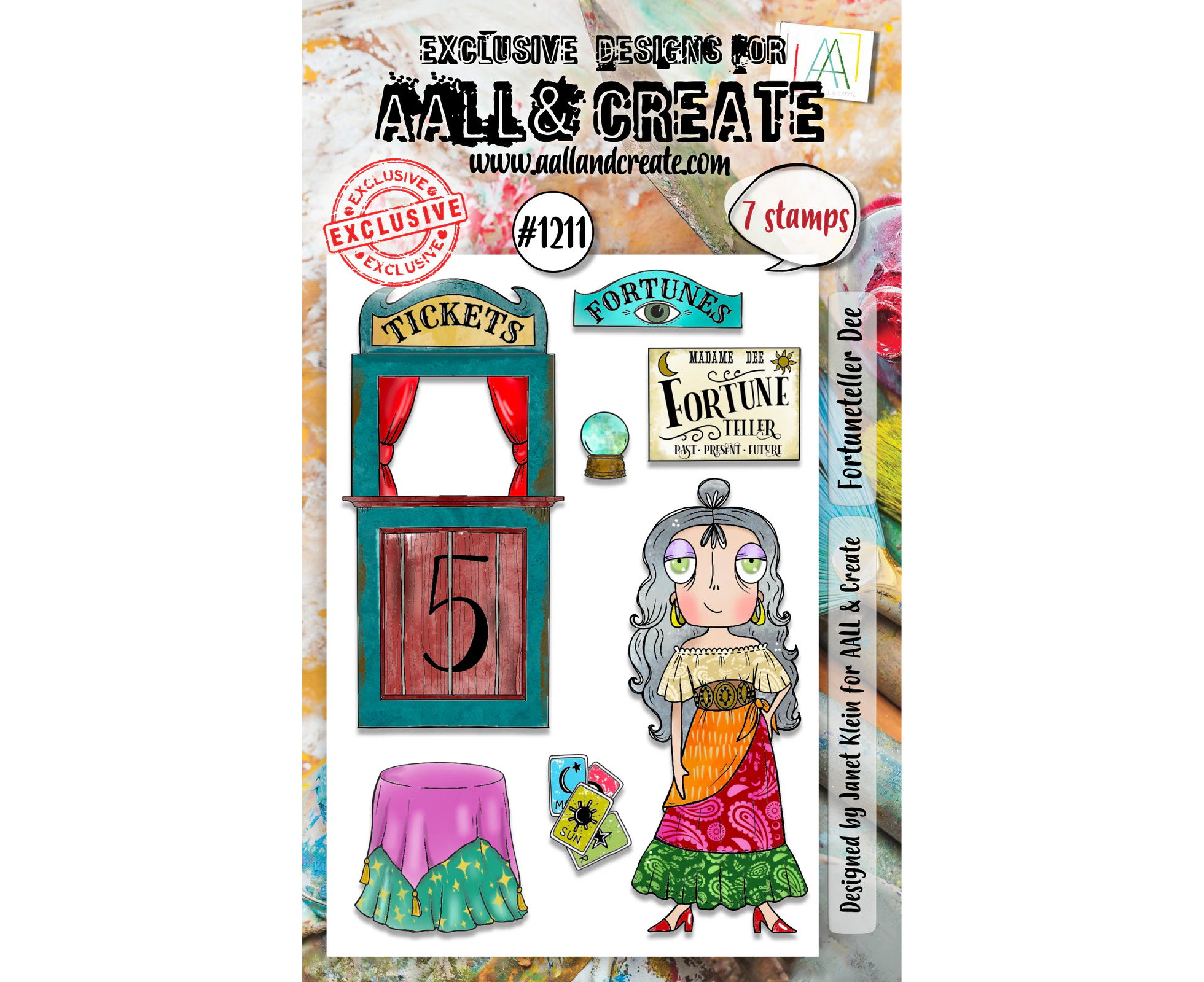 AALL & Create Stamp Set - Fortuneteller Dee