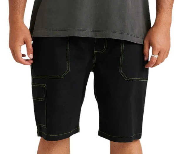 RVCA Shorts Elastic Niziolek Black