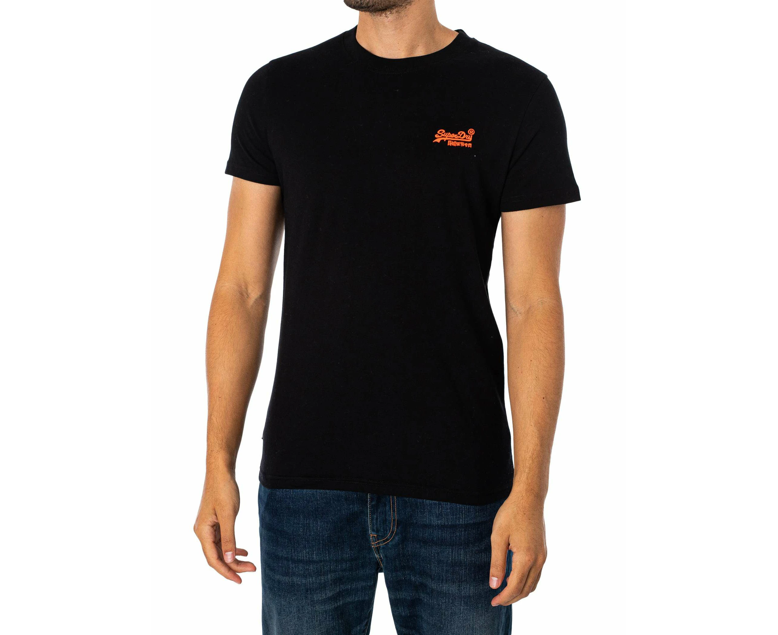 Superdry Men's Essential Logo T-Shirt - Black