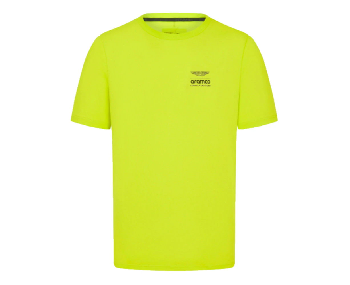 2024 Aston Martin Lifestyle Printed T-shirt (Lime)