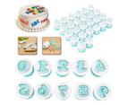 Alphabet Letter Number Fondant Cake Cutter Cookie Mould Sugar Craft Decorations - #3