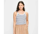 Target European Linen Pull On Mini Skirt