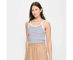 Target European Linen Pull On Mini Skirt