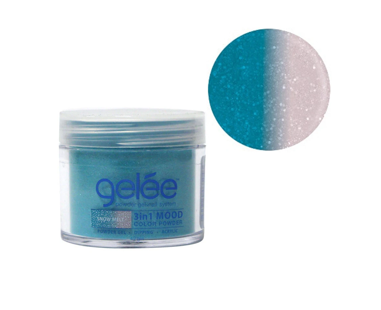 Gelee 3 in 1 Mood Acrylic Dip Dipping Powder Gel Nail GCPM04 - Snow Melt - 42g