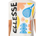 Ellesse Men's Impronta Tee / T-Shirt / Tshirt - Off White