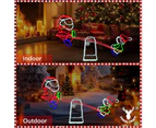 CarolCraft Animated Christmas Seesaw Lighted Xmas Decoration with Motions Outdoor