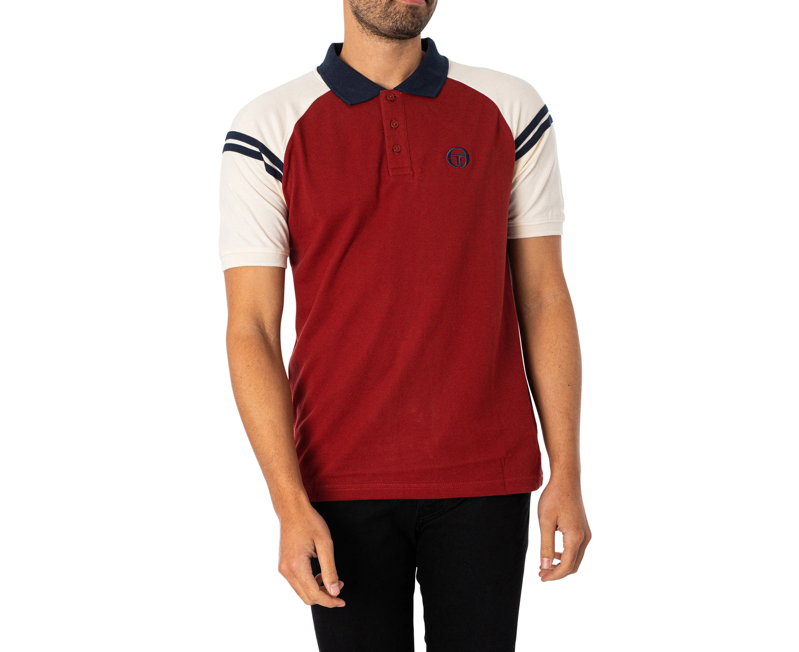 Sergio Tacchini Men's Sonny Polo Shirt - Red