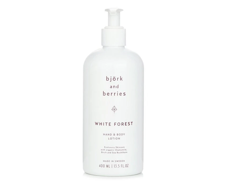 Bjork & Berries White Forest Hand & Body Lotion 400ml/13.5oz