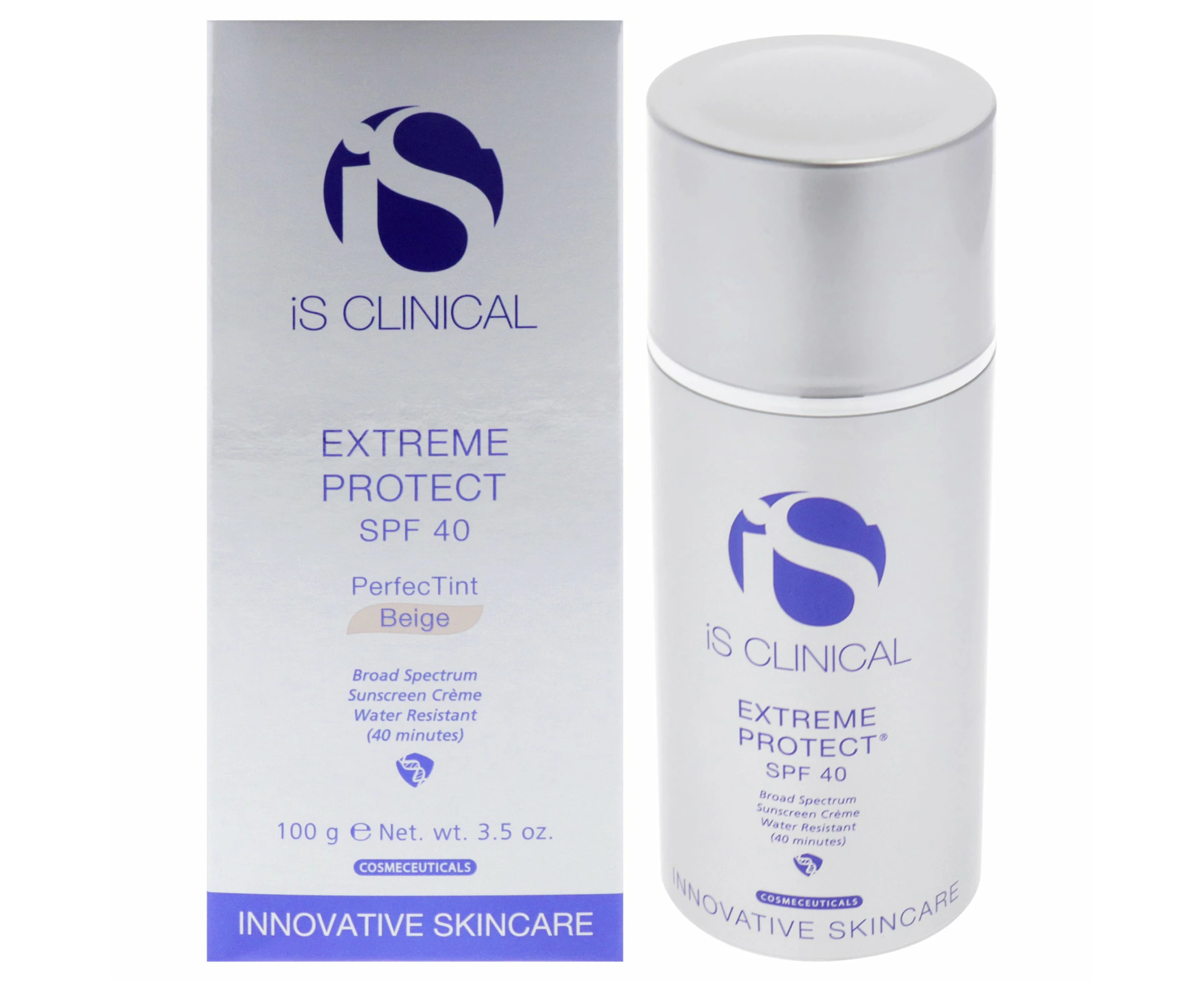 IS Clinical Extreme Protect SPF 40 - Perfect Tint Beige by iS Clinical for Unisex - 3.5 oz Sunscreen