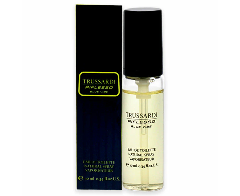 Trussardi Riflesso Blue Vibe by Trussardi for Men - 0.34 oz EDT Spray (Mini)