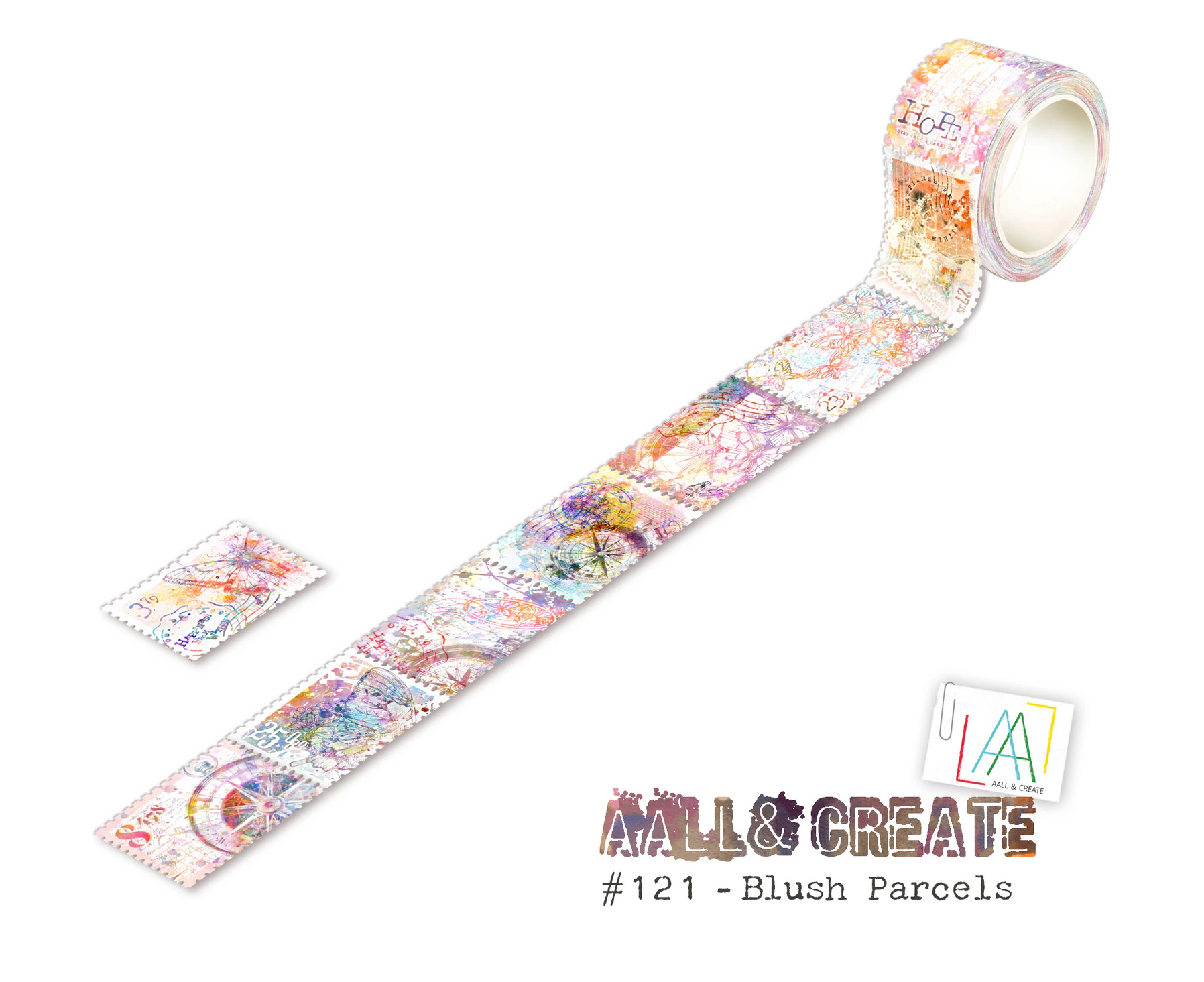 AALL & Create Washi Tape - Blush Parcels