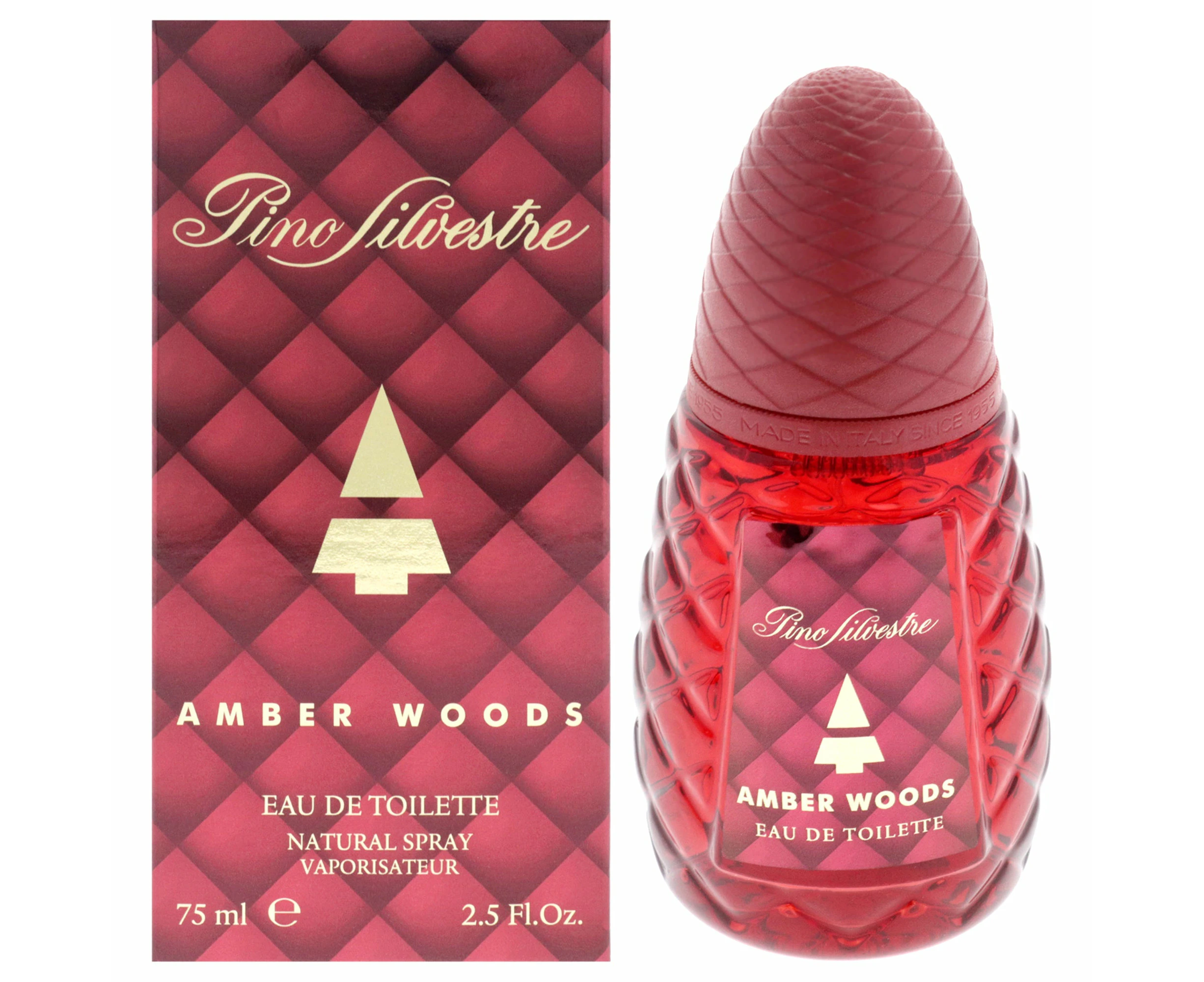 Amber Woods by Pino Silvestre for Men - 2.5 oz EDT Spray