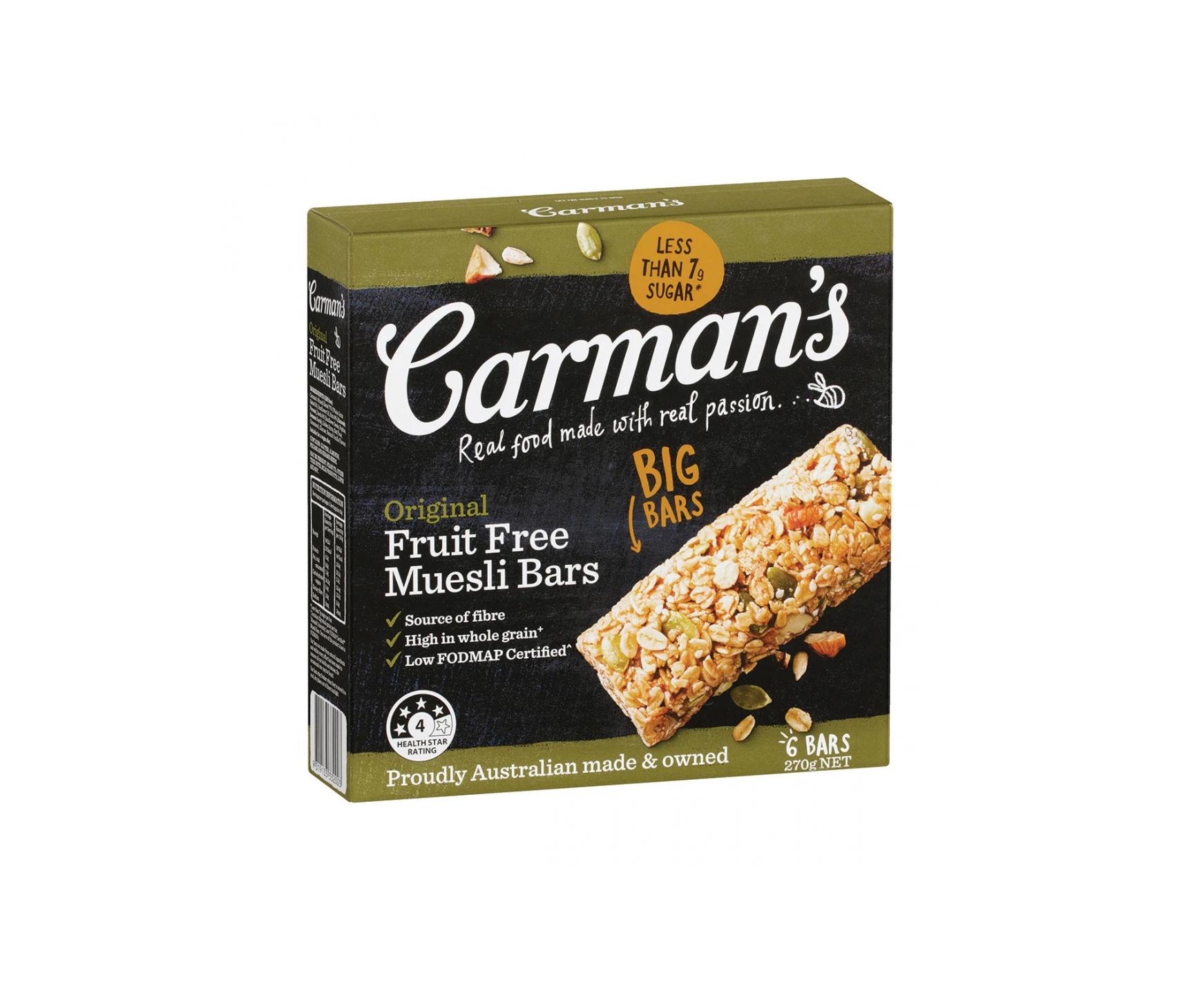 Carmans Original Fruit Free 270g x 1